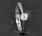 Preview: Brillant 585 Gold Ring 0,49ct, Top Wesselton, Si