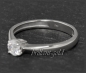 Preview: Brillant 585 Gold Ring 0,49ct, Top Wesselton, Si