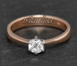 Preview: Brillant Ring aus 585 Gold mit 0,45ct, VVS2