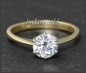 Preview: Brillant Ring aus 585 Gold; 1,05ct, VS1