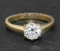 Preview: 585 Gold Brillant Ring 1,05ct, Si3; Solitärring