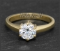 Preview: Brillant 585 Gelbgold Ring 1,12ct, Si2