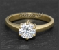 Preview: 585 Gold Brillant Ring 1,05ct, Si3; Solitärring