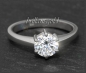 Preview: Diamant Ring 1,02ct, River & Si2-Si3; 585 Gold