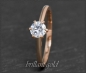 Preview: Diamant Ring 585 Gold; 0,57ct in Si2