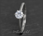 Preview: Diamant Ring 0,53ct in River D & Si2; 585 Gold