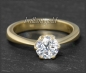 Preview: Brillant Ring 585 Gold 1,0ct, Top Wesselton & VS1