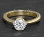 Preview: Brillant Ring 585 Gold 1,0ct, Top Wesselton & VS1