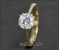 Preview: Brillant Ring aus 585 Gelbgold mit 1,26ct, Si2