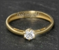 Preview: Brillant 585 Gold Ring, 0,32ct, Si1; DGI Zertifikat