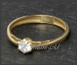 Preview: Brillant 585 Gold Ring, 0,32ct, Si1; DGI Zertifikat