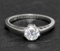 Mobile Preview: Brillant 585 Gold Ring 0,99ct, Top Wesselton F, Si
