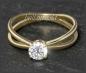 Preview: Brillant 585 Gelbgold Ring mit 0,57ct; VS1