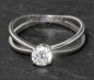 Preview: Brillant Ring 585 Gold; 0,54ct, Top Wesselton, VS2