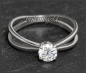 Preview: Brillant Ring 585 Gold; 0,54ct, Top Wesselton, VS2