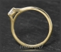 Preview: Lupenreiner 0,226ct Ring 585 Gold; IGI Zertifikat