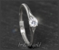 Preview: Brillant Ring aus 585 Gold, 0,25ct, Top Wesselton, VS1