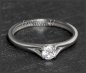 Preview: Brillant Ring aus 585 Gold, 0,25ct, Top Wesselton, VS1