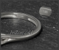 Preview: Brillant Ring aus 585 Gold, 0,25ct, Top Wesselton, VS1