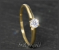 Preview: Brillant Ring aus 585 Gold; 0,26ct, Si1 Solitär