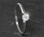 Preview: Brillant Ring 0,30ct, Si2; 585 Gold, DGI Zertifikat!