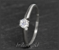 Preview: Brillant Ring 0,30ct, Si2; 585 Gold, DGI Zertifikat!