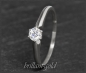 Preview: Brillant Ring 0,30ct, Si2; 585 Gold, DGI Zertifikat