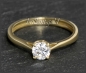 Preview: Lupenreiner Brillant Ring aus 585 Gold; 0,59ct