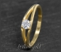 Preview: Brillant 585 Gold Ring; 0,22ct, Si1, DGI Zertifikat