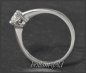 Preview: Brillant Ring aus 585 Gold mit 0,60ct Solitär, Si1