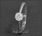 Preview: Diamant Ring 0,53ct, River D & Si2; 585 Gold