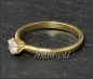 Preview: Brillant Ring 585 Gelbgold; 0,30ct, F & VVS1