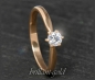 Preview: Brillant 585 Gold Ring 0,28ct; Top Wesselton, Si1