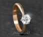 Preview: Brillant Solitär Ring aus 585 Gold; 1,04ct, Si2