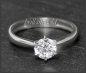 Preview: Brillant 585 Gold Ring 1,03ct, Top Wesselton