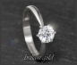 Preview: Brillant 585 Gold Ring 1,03ct, Top Wesselton