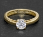 Preview: Brillant 585 Gold Ring 0,95ct, Si2; Verlobungsring