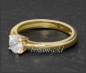 Preview: Brillant 585 Gold Ring 0,95ct, Si2; Verlobungsring