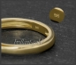 Preview: Brillant Ring aus 585 Gold; 0,95ct, River E & Si3!