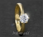 Preview: Brillant 585 Gold Ring 0,91ct; Top Wesselton, Si1