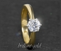 Preview: Brillant 585 Gold Ring 0,97ct, Top Wesselton