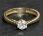 Preview: Brillant Ring mit 0,55ct; River E, VS2; 585 Gold