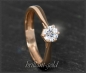 Preview: Brillant 585 Gold Ring 0,52ct, Si1; DGI Zertifikat