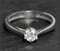 Preview: Brillant Ring in 585 Gold; 0,50ct, G & Si1