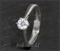 Preview: Brillant Ring in 585 Gold; 0,50ct, G & Si1