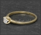 Preview: Diamant 585 Gold Ring 0,29ct, VS2; IGI Zertifikat