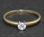 Preview: Diamant Ring 585 Gold; 0,31ct, Si2; DGI Zertifikat