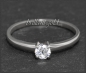 Preview: Brillant Ring mit 0,38ct in River D, Si3; 585 Gold