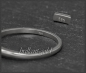 Preview: Brillant Ring mit 0,38ct in River D, Si3; 585 Gold