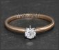 Preview: Brillant Ring 0,24ct, Si1; 585 Gold, DGI Zertifikat